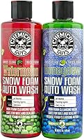 Chemical Guys Ultimate Snow Foam Car Wash Combo Kit - Honeydew & Watermelon Scented, 16oz Pack of 2 for Scratch-Free Shine