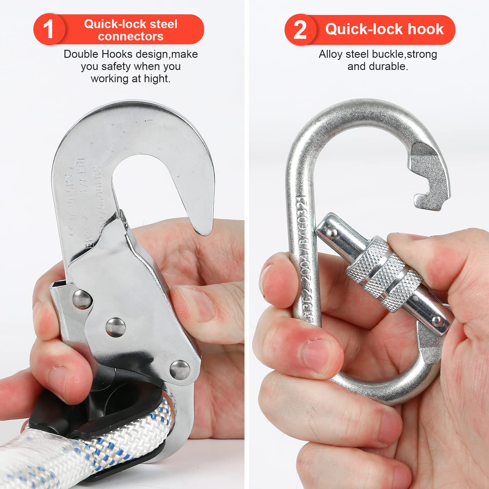 CORDON TAMPON DE Protection Contre Les Chutes Corde élingue Absorbant