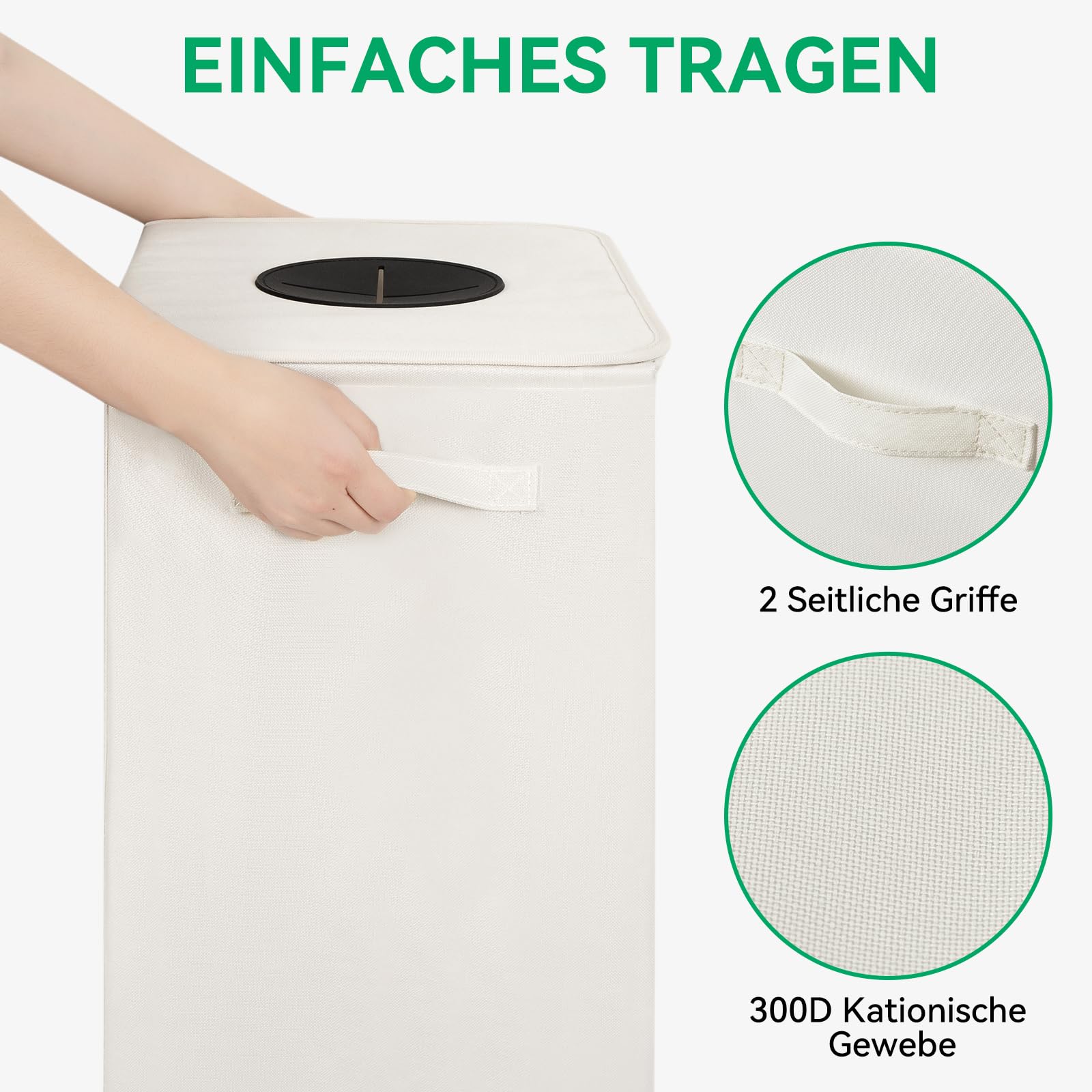 Contenitore Per Bottiglie Vuote 100L Con Coperchio E Borsa Interna Rimovibile - Ideale Per Vuoti A Rendere E Plastica - Nero