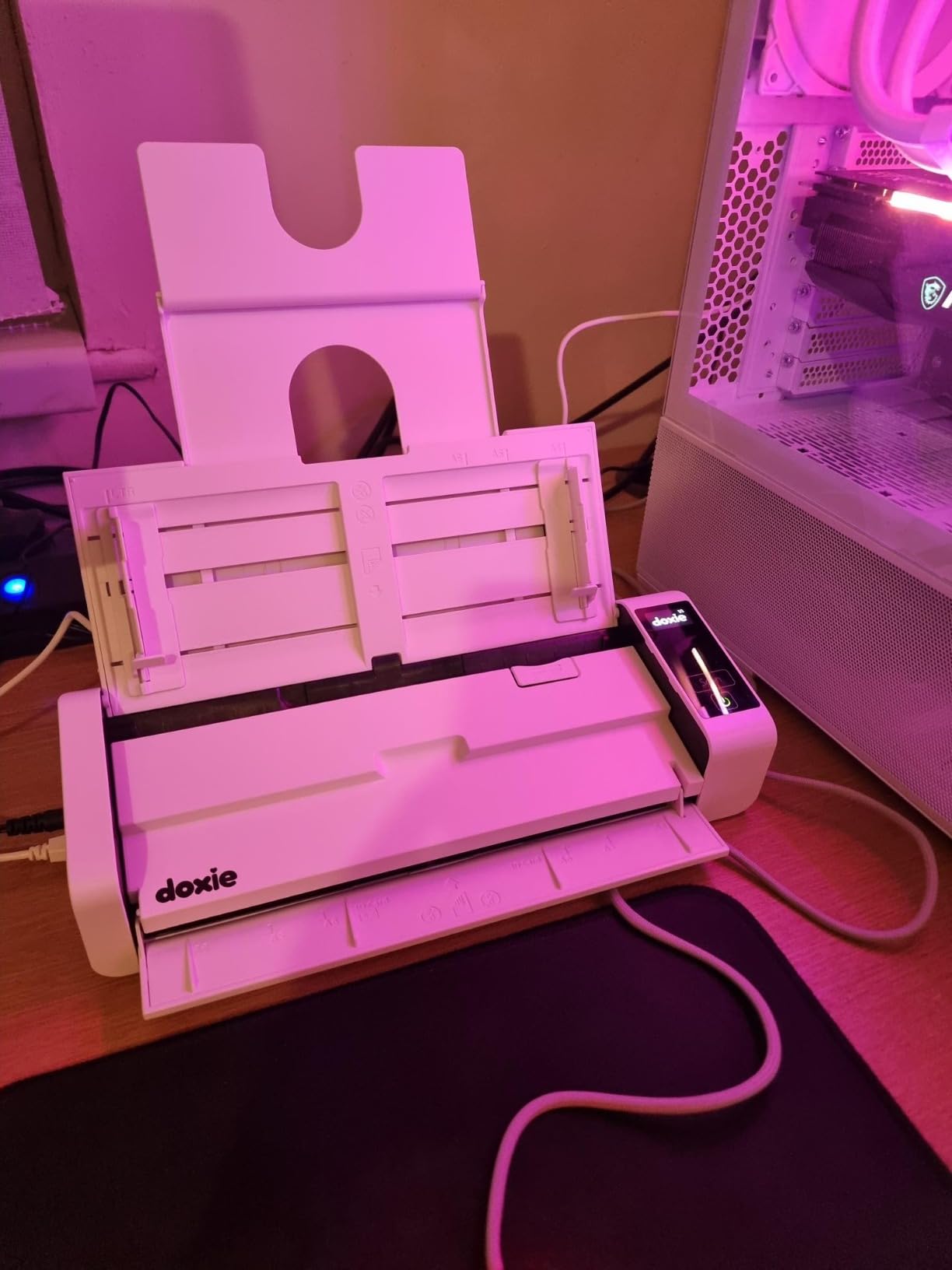 Doxie Pro DX400 Document Scanner and Receipt Scanner For Home and Office. The Best Desktop