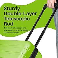 Vista 6 de AnyZip Equipaje de mano de 21" Hardside PC ABS ligero USB maleta con ruedas TSA Lock