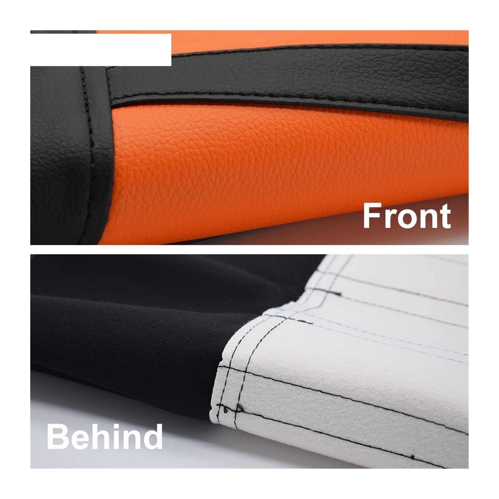 Housse De Selle Noir Pour Moto Honda 250 CRF-X 2004 à 2009