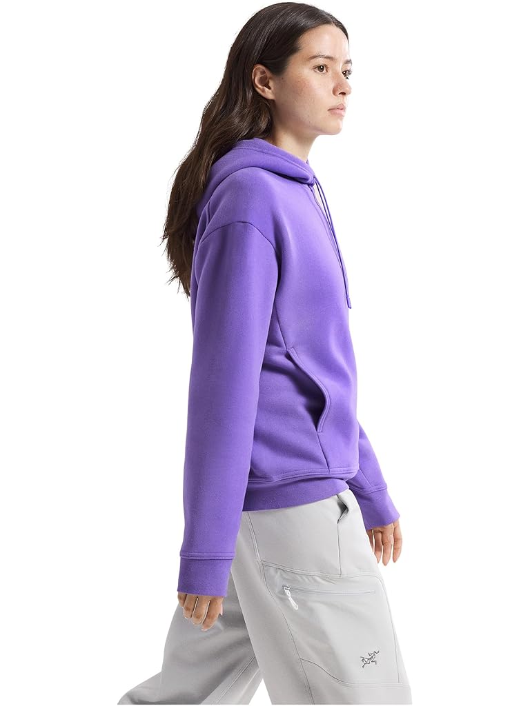 Purple Arc'teryx Emblem Fleece Hoodie