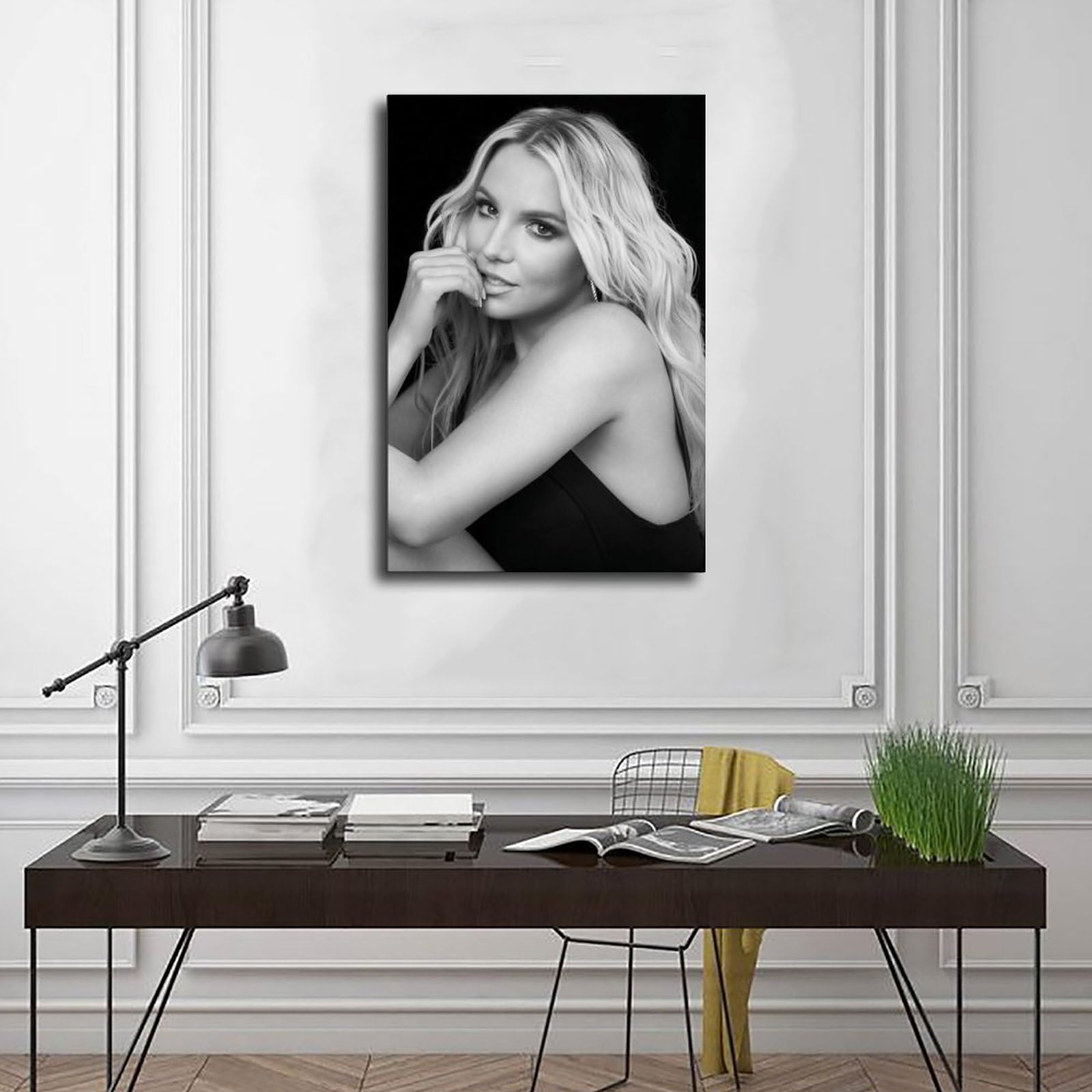 Diempi Britney Spears Poster (23) Sur Toile, Décoration Murale, Peintures Pour Salon, Chambre à Coucher, Style Cadre, 20 X 30 Cm