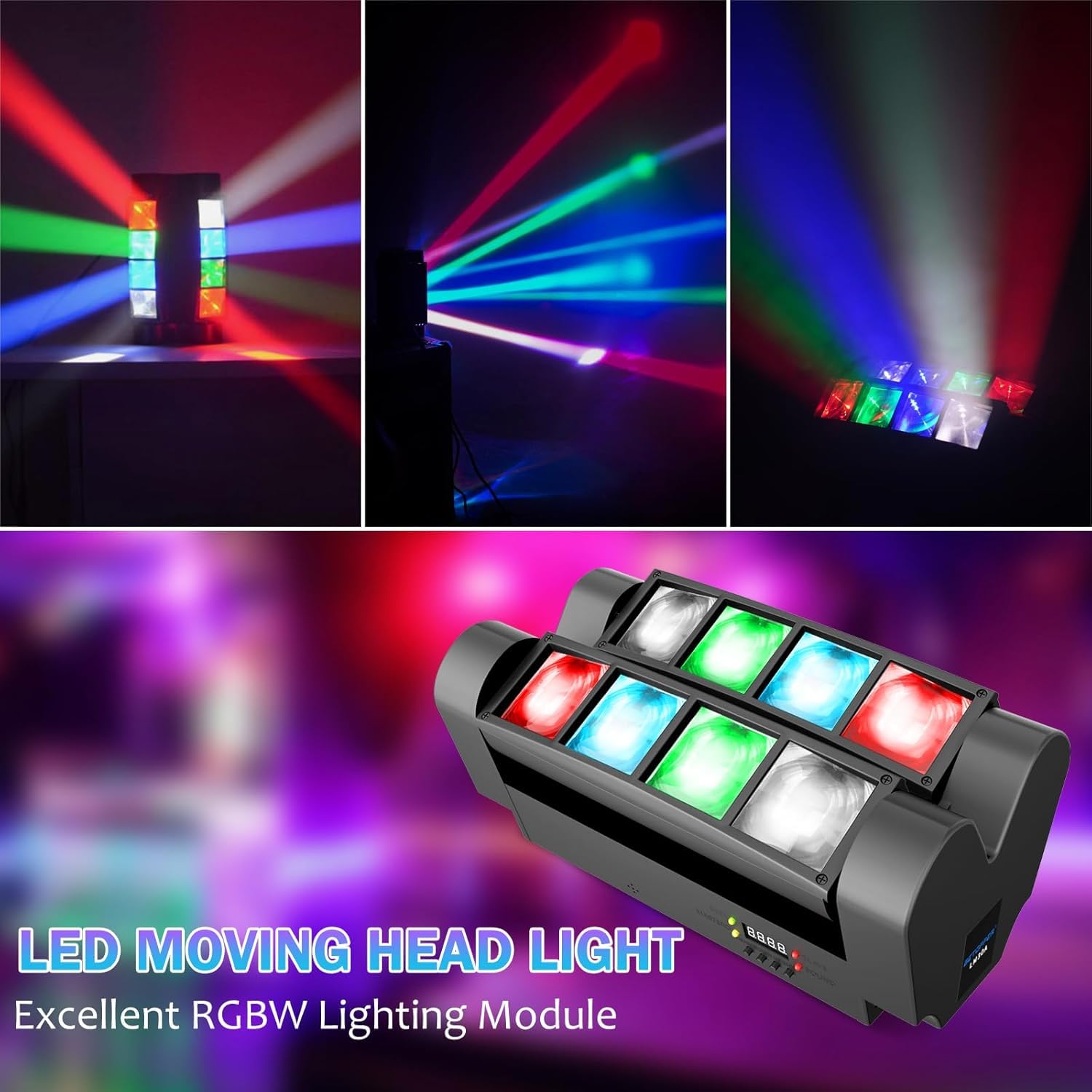 Amazon.com: BETOPPER Moving Head DJ Lights,Stage Lights for