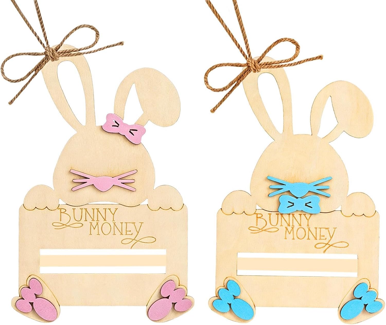 Money Holders for Kid - Bunny Shape Lightweight Easter Favor,Easter Money Holders | for Boys Girls Teens Bedroom Living Room Home School Nursery