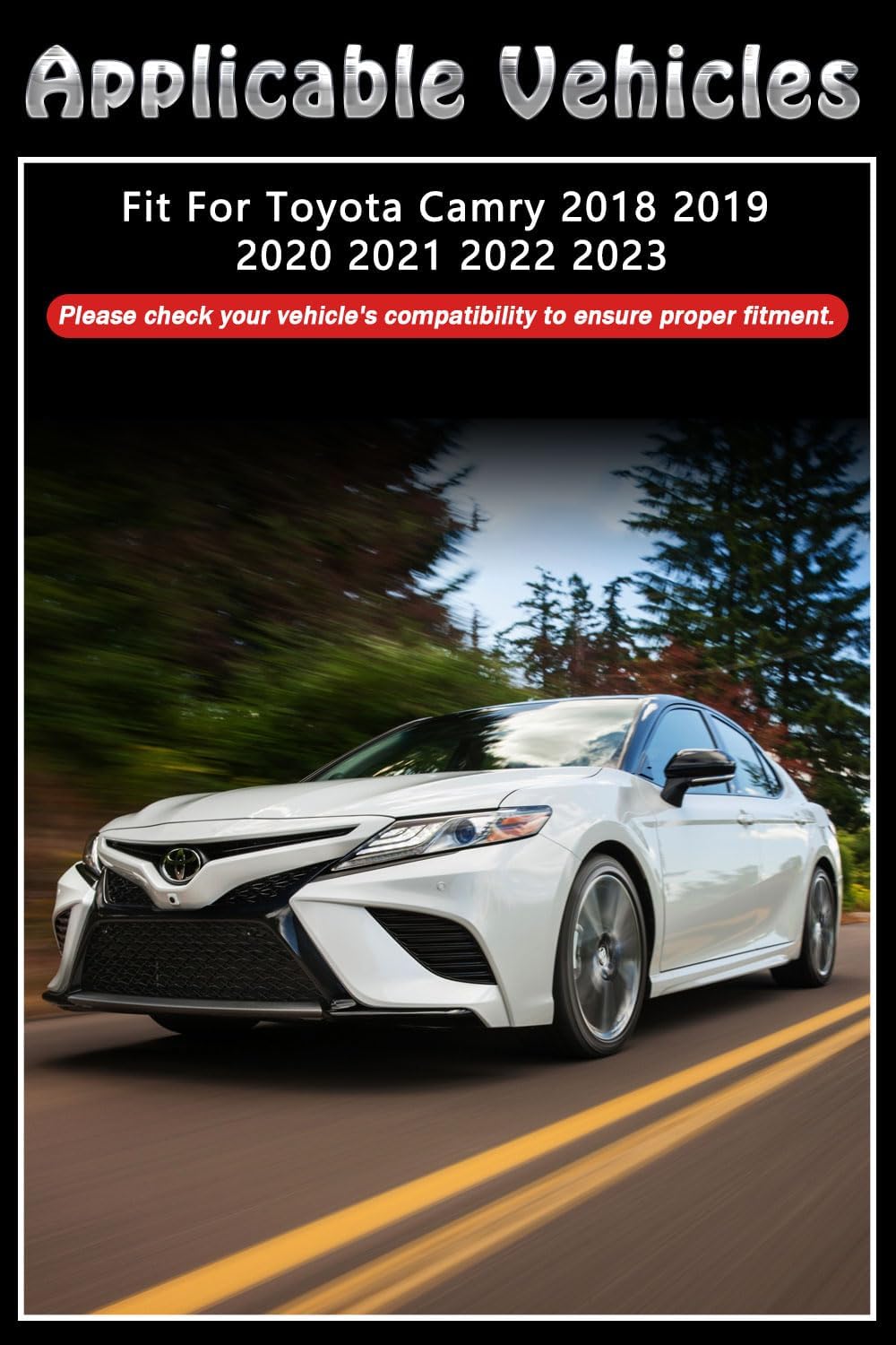 vent shades rain guards for toyota camry 2018 2019 2020 2021 2022 2023 accessories, for toyota camry window deflectors window visors p11-toyota-camry-18/23