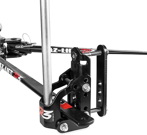 Miniatura 21 de Camco Eaz-Lift TR3 Kit de enganche de distribución de peso de 400 libras, cuenta con una clasificación de peso máximo de lengua de 600 libras, bola