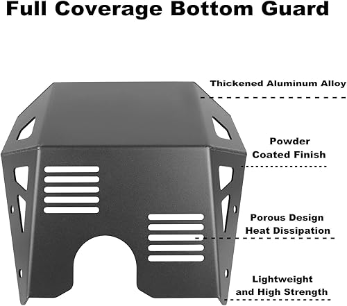Miniatura 3 de Worldmotop - Placa de aluminio para motor compatible con Suzuki V-Strom 1050XT DL1050 1050 XT 2020 2021 cubierta protectora de marco protector