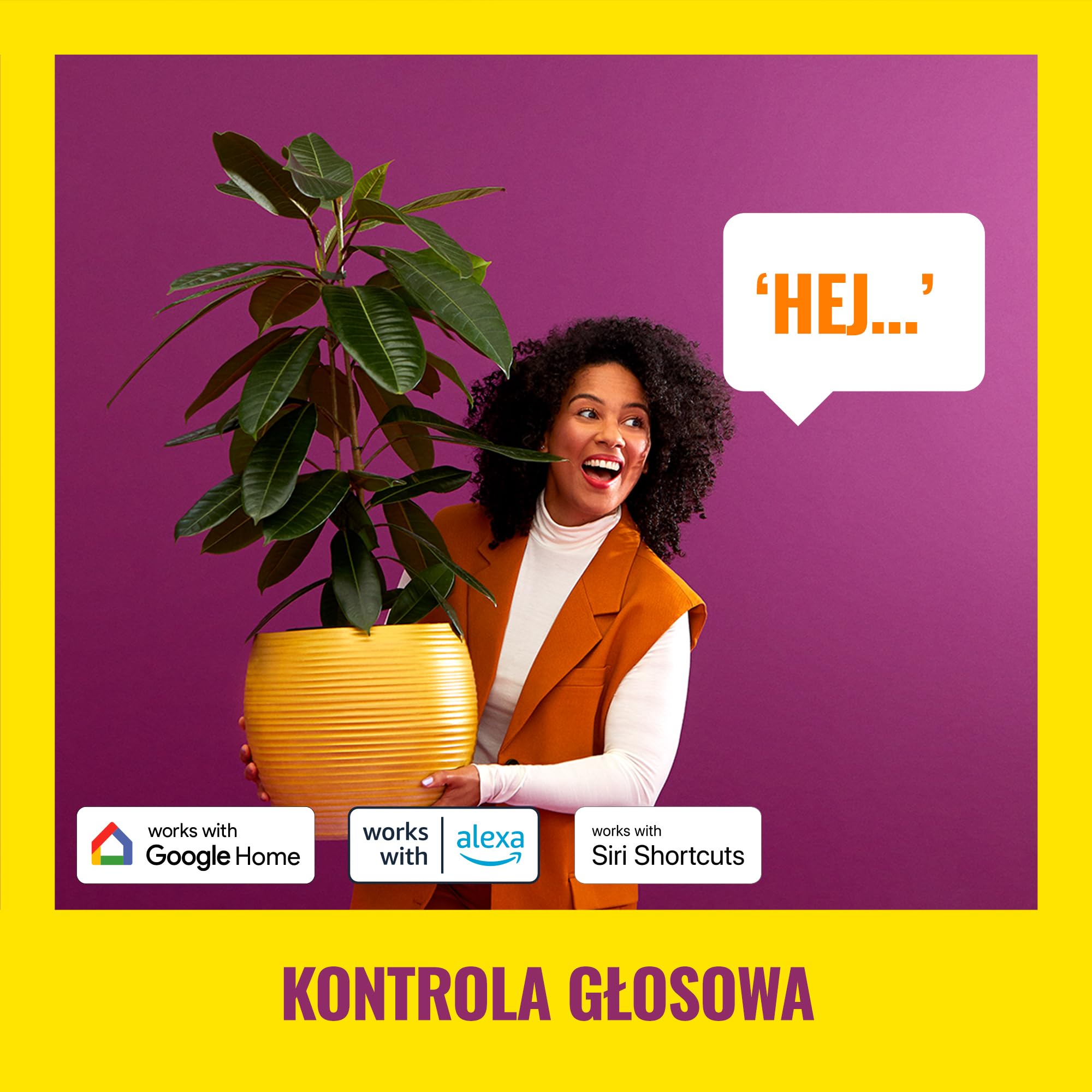 WiZ Inteligentna Taśma LED 4 M, Typ C, Wi-Fi, Bluetooth, Wiele Odcieni Bieli, Szeroka Paleta Kolorów, Sterowanie Aplikacją