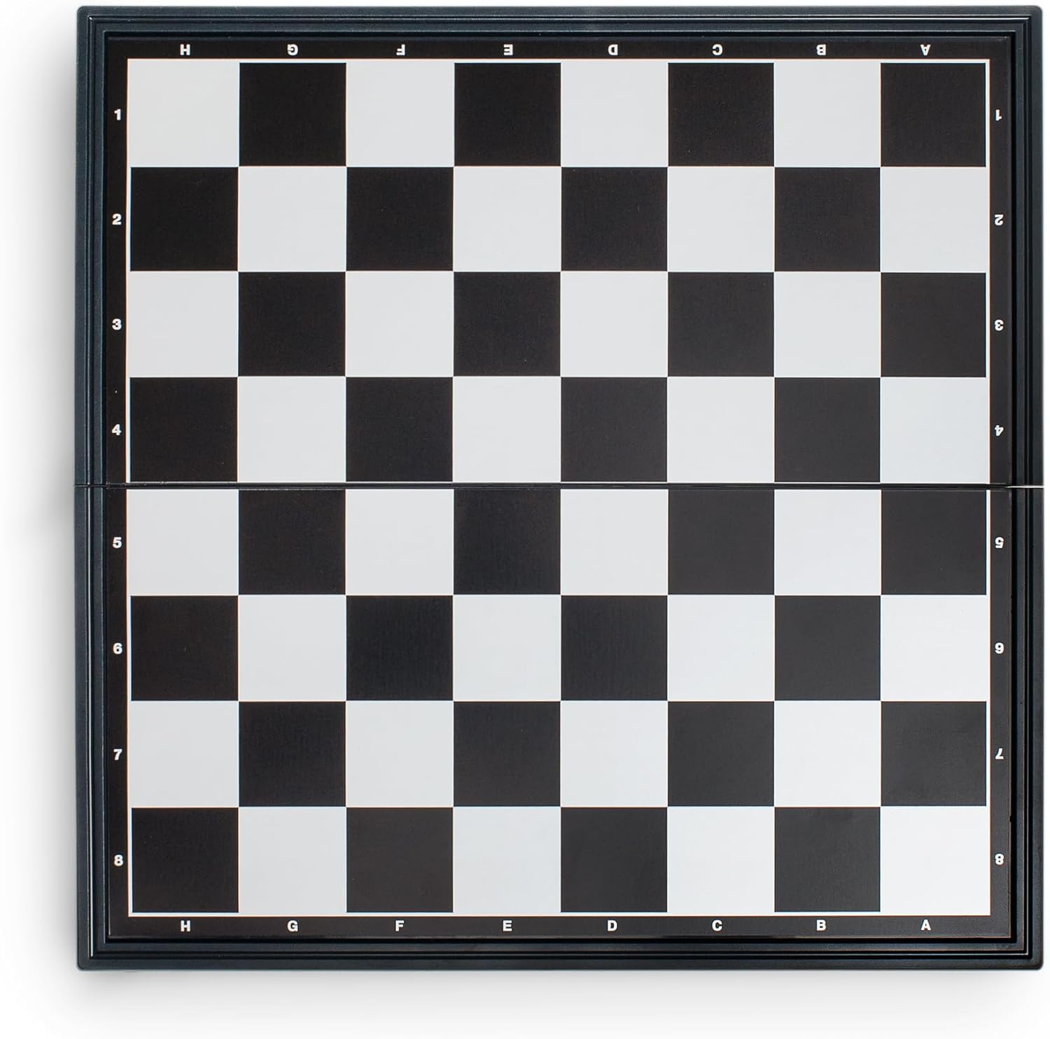 Travel Folding Magnetic Chess Set -9.8 inches (25 Centimeters) - Folding and Portable Chess Board Games