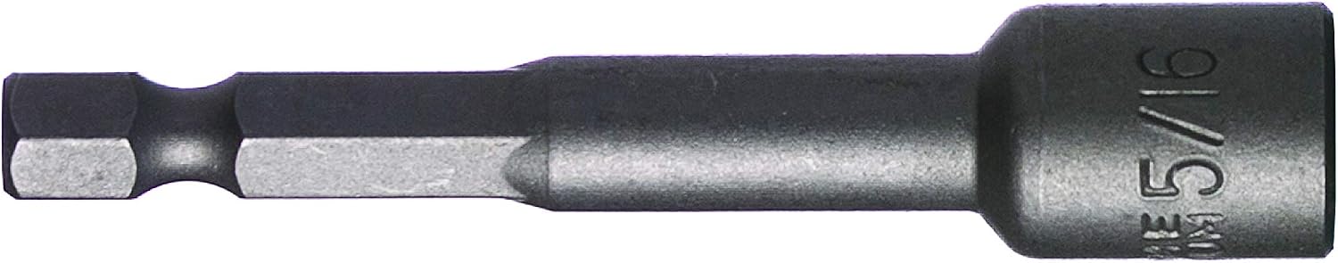 Big Timber N5162916J #2-9/16-inch 5/16"-drive bit Magnetic Nut Setters,(25 per Box)