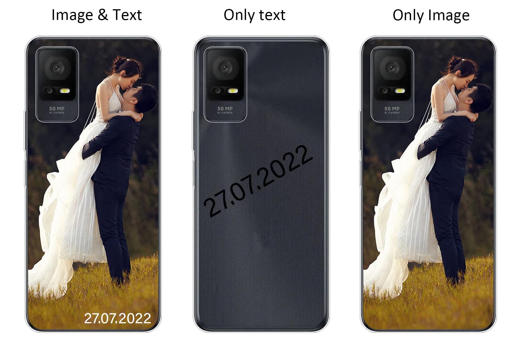Custodie Personalizzate per TCL 40 SE,con Foto e Testo Case,per 40 SE