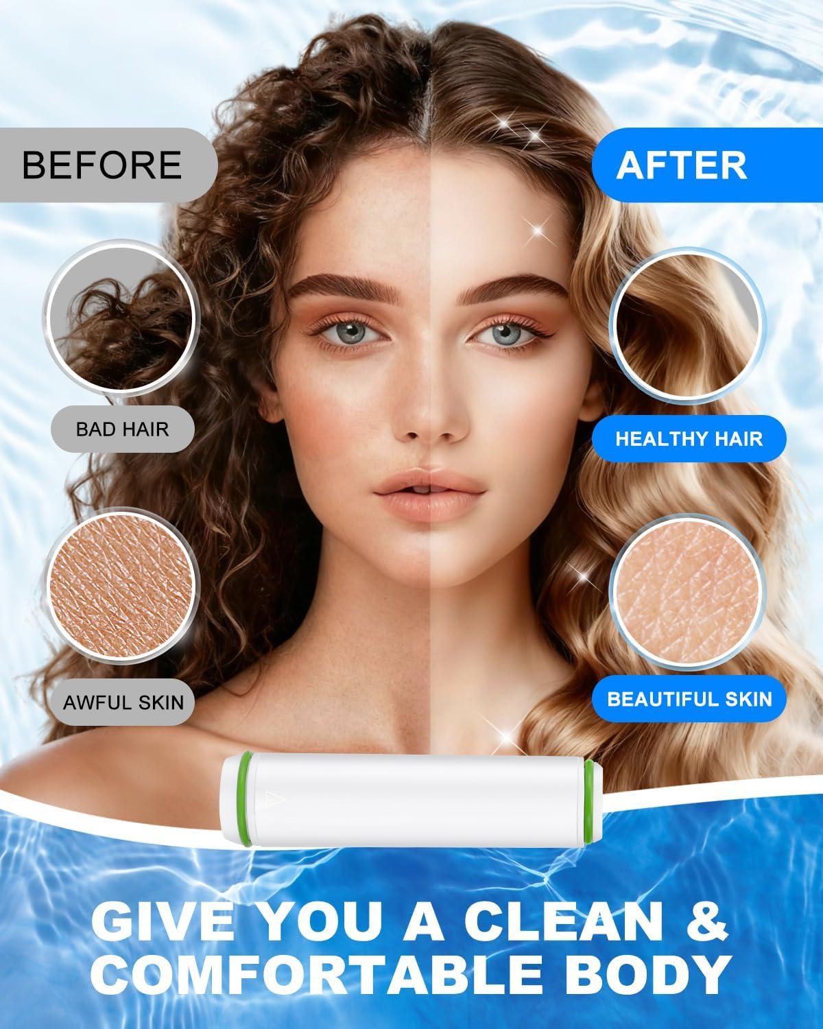 KEEPOW Shower Filter Replacement Fit for PWERAN Handheld Shower Head image 3