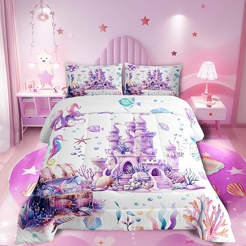 Miniatura 23 de Manfei - Juego de edredón tamaño Queen con lindos diseños de margaritas, edredón alternativo de plumón estilo retro de los 70 para adultos, Multi