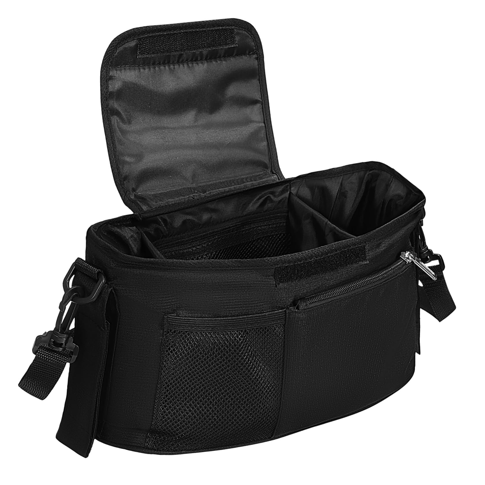 TOYANDONA Borsa Organizer per Passeggino Borsa Portaoggetti Tasche Multiple Accessorio per Passeggino Portabicchieri Soluzione di Archiviazione Pratica