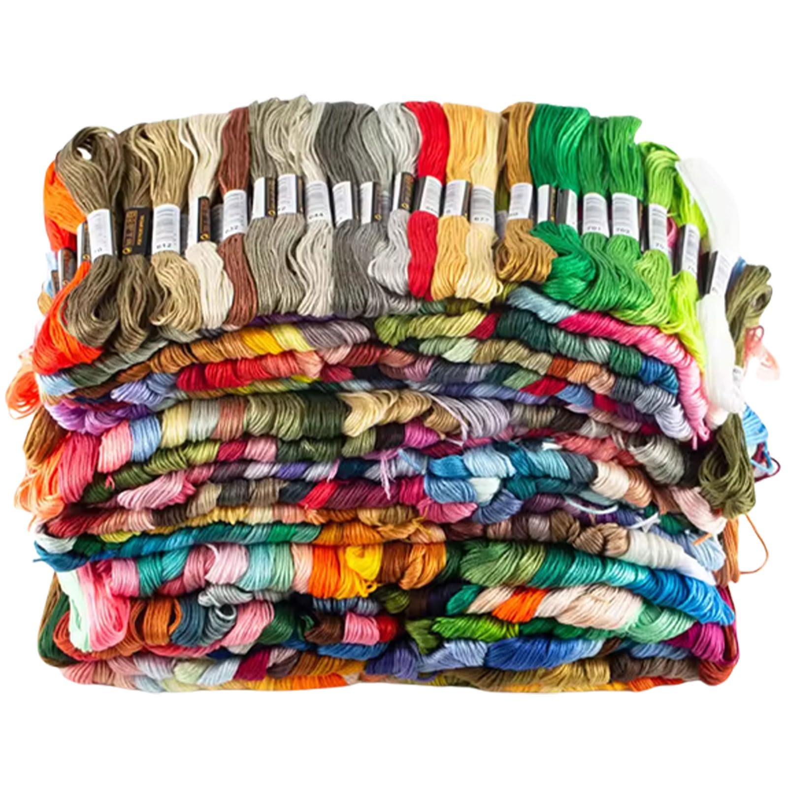Stabiles Polyester Kreuzstichgarn, multifunktionales, sortiertes Stickgarn für handgefertigte Nähbegeisterte, professionelles Set