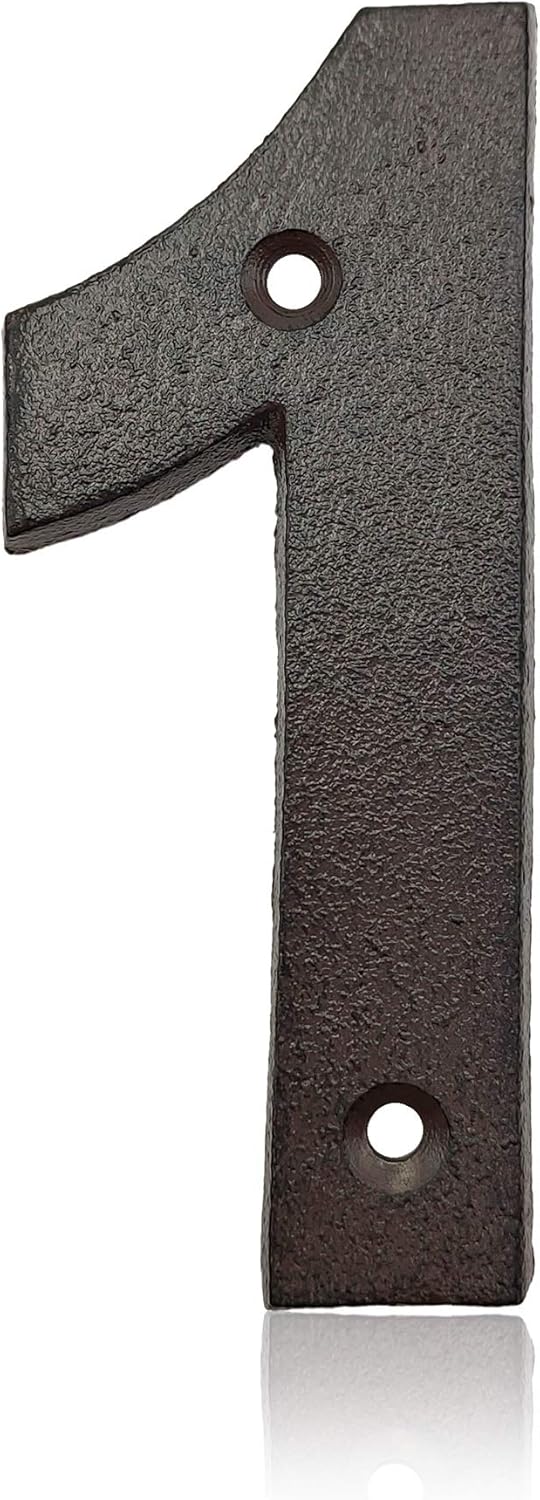 House Numbers for Outside-4.9 Inch High Home Address Numbers/Mailbox Numbers, Number 1
