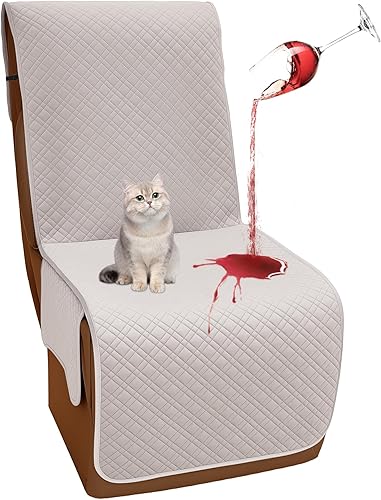 Miniatura 16 de Fundas de sofá seccional reclinable 100% impermeable de terciopelo para sofá seccional en forma de L, juego de fundas de sofá de esquina acolchadas