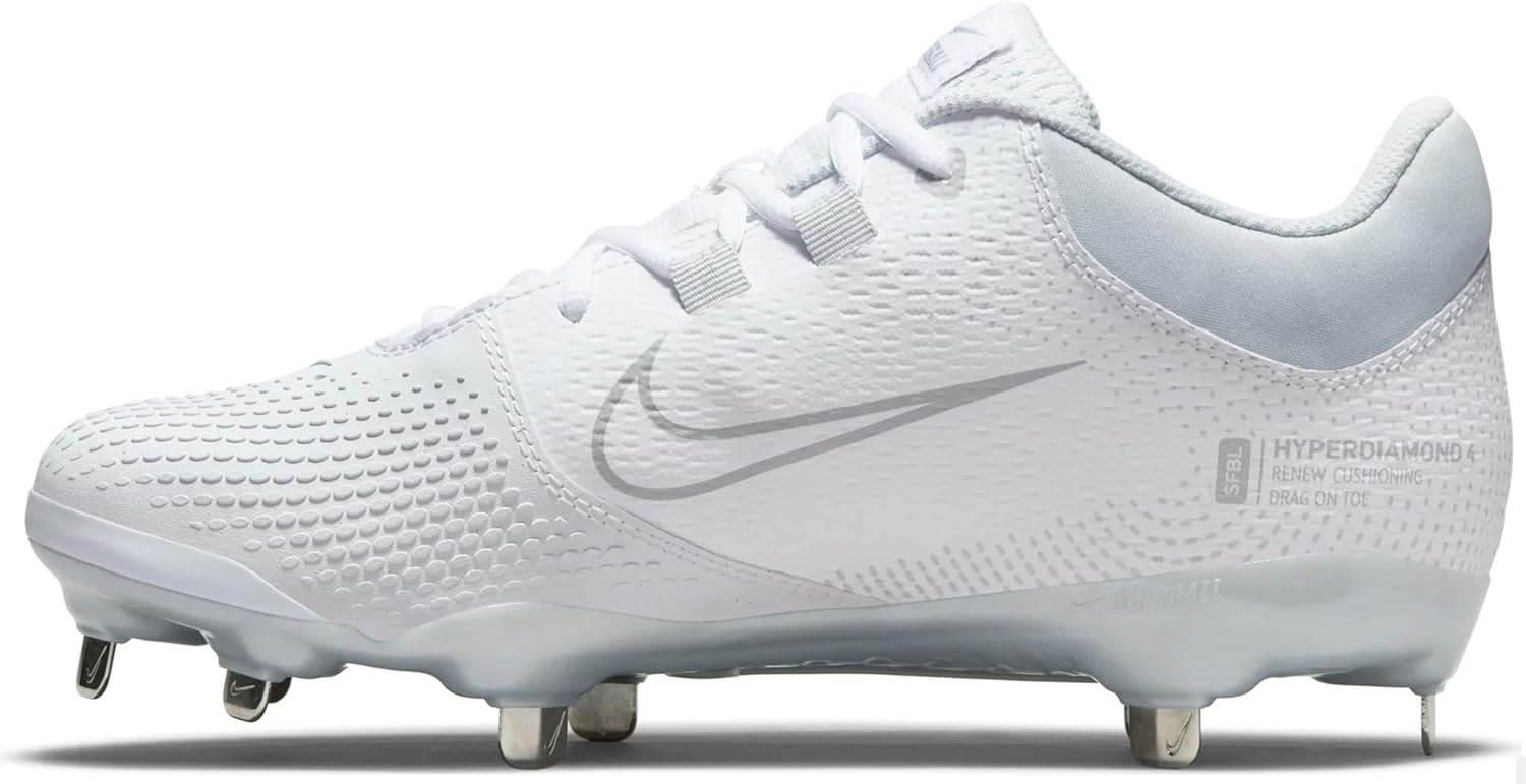 Nike Hyperdiamond 4 Women's Softball Cleats Metal Spikes - Image 3