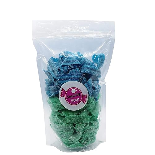 Miniatura 6 de Smarty Stop Sour Candy Gummy Belts (Summer MixMango - Pink Lemonade - 1 libra)