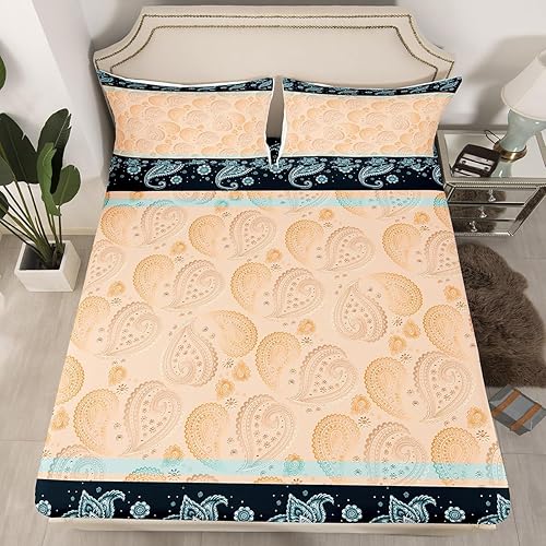 Miniatura 8 de Erosebridal Sábana bajera ajustable de moda de los años 90, tamaño individual para niños, adolescentes y adultos, sábanas de cama con cinta de radio