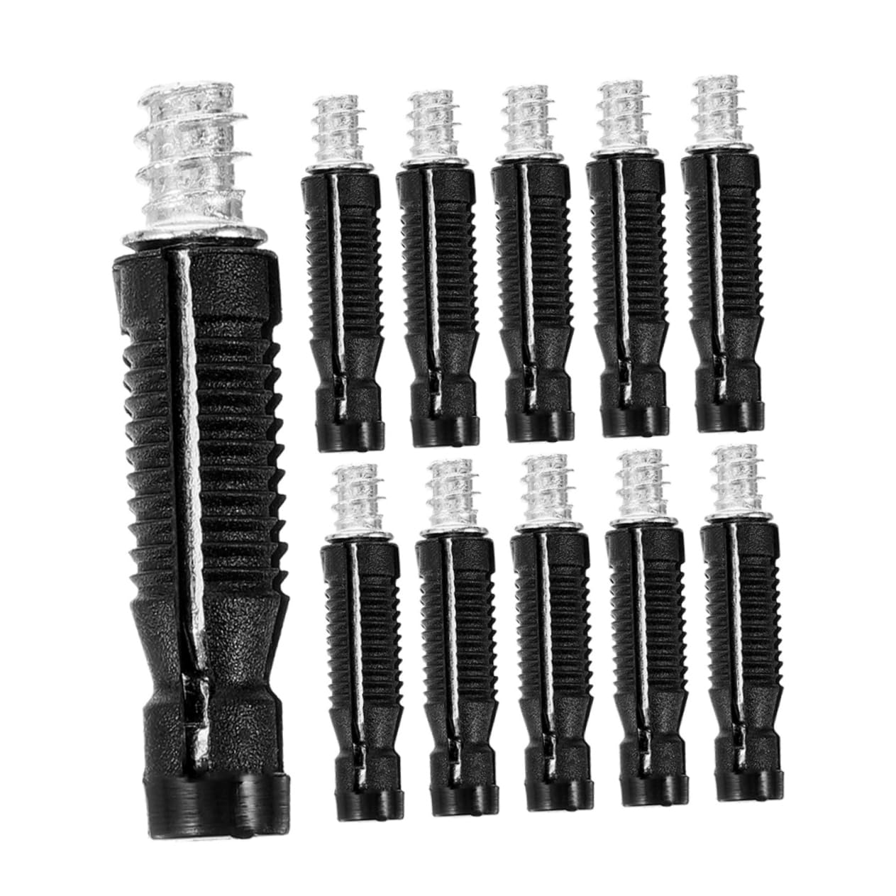 MAGICLULU 100Pcs Fittings for Furniture Self Tapping Barrel Nut Connector for Wardrobes Cabinets and Beds Hidden Design for Seamless Appearance Easy to Install
