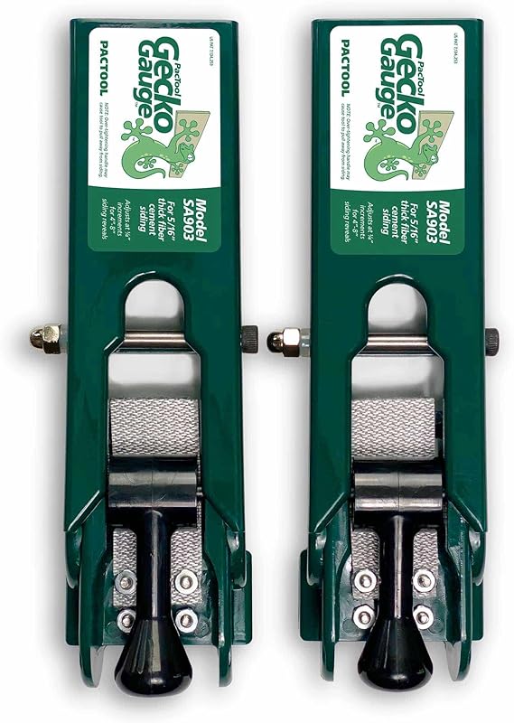 PacTool SA903 Gecko Gauge Siding Mounting Kit For Use with 5/16Inch