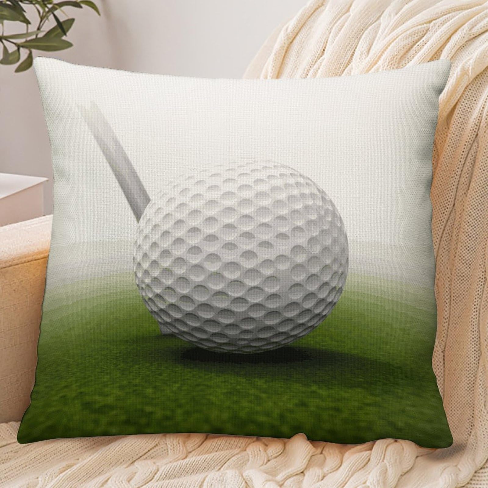 Fekiloot Style Golf Ball Pillowcase Pillow Sham Pillow Case