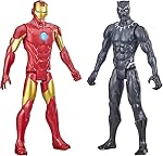 Marvel Titan Hero Series Action Figure Multipack, 6 Action Figures, 12-Inch Toys, Inspired by Marvel Comics, for Kids Ages 4 and Up (Amazon Exclusive)