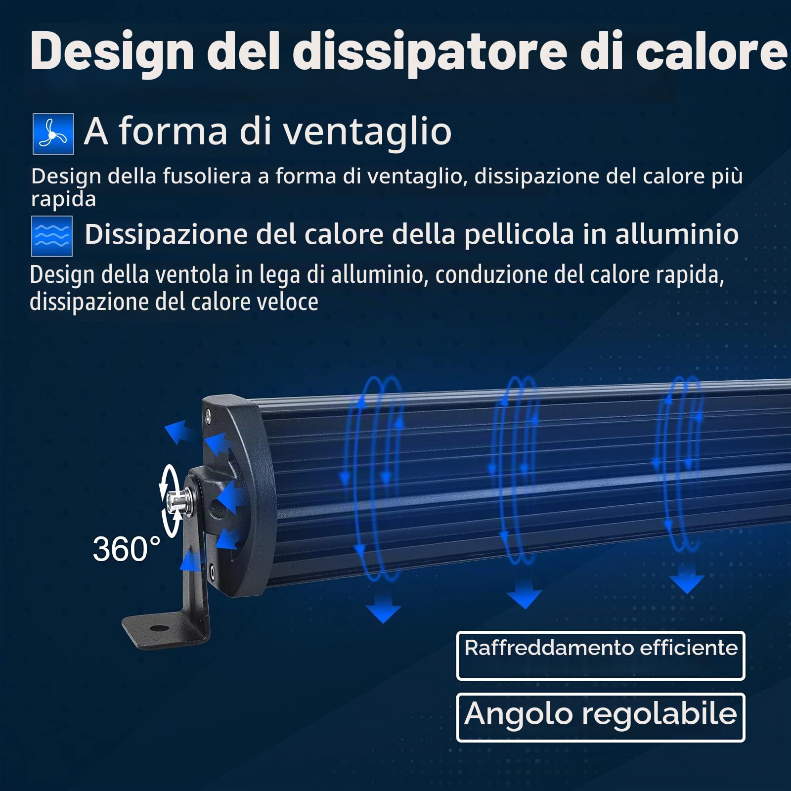 SKYWORLD 42 pollici 107 cm 540W Magro Curva Barra Led Fuoristrada | Barra Luce Led 12V 24V, Impermeabile Fari Luci da Lavoro Bar per Auto Camion SUV ATV 4x4 Veicoli Offroad Barca, 6000K Bianca