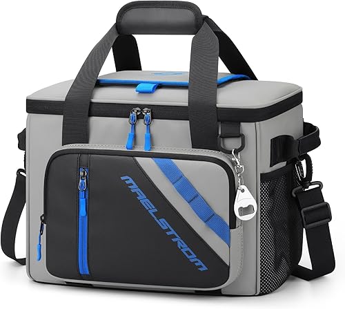 Miniatura 9 de Maelstrom 30 Can Large Leakproof Soft Cooler Bag, Insulated Collapsible Ice Chest with Bottle Opener, Portable for Beach, Camping, Travel & Shopping