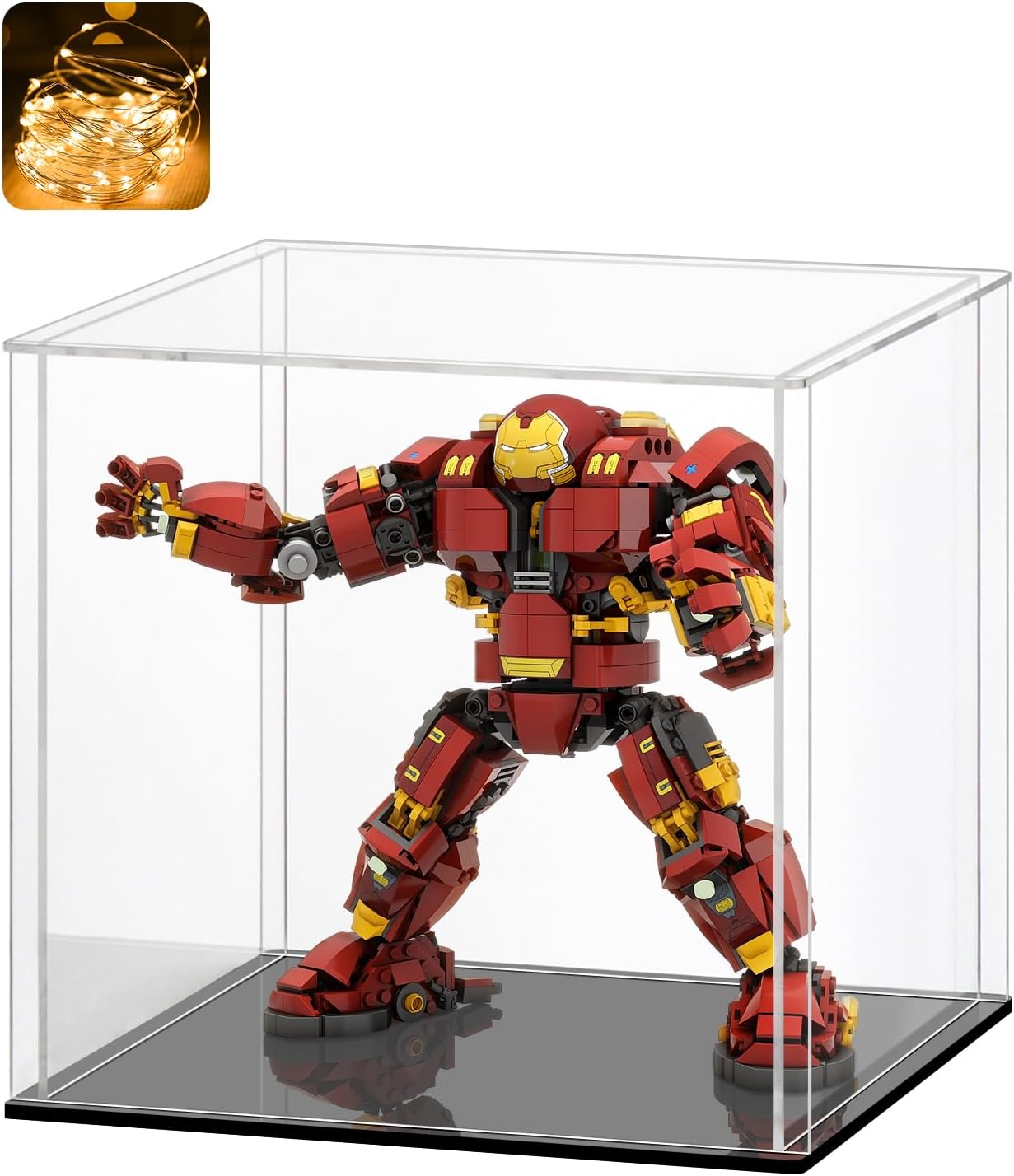 Acrylic Display Case Clear Display Box for Collectibles Figures Model ...