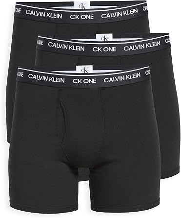 Calvin Klein Mens Underwear Ck One Cotton Boxer Briefs