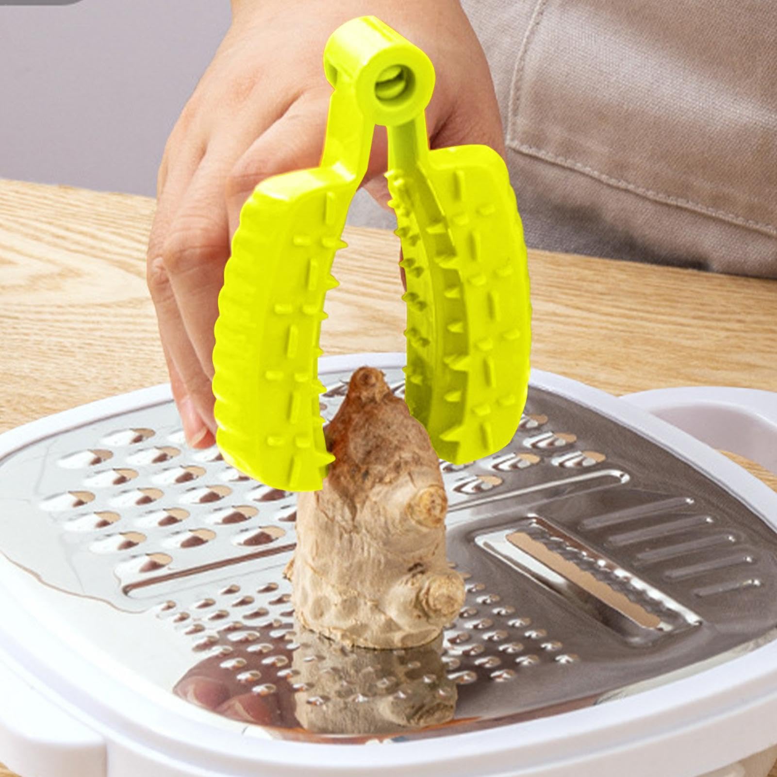 Protector de dedos para cortar alimentos, protector de dedos para picar alimentos - Protector de manos de cocina | Herramienta de de alimentos antideslizante, protección de dedos para cortar