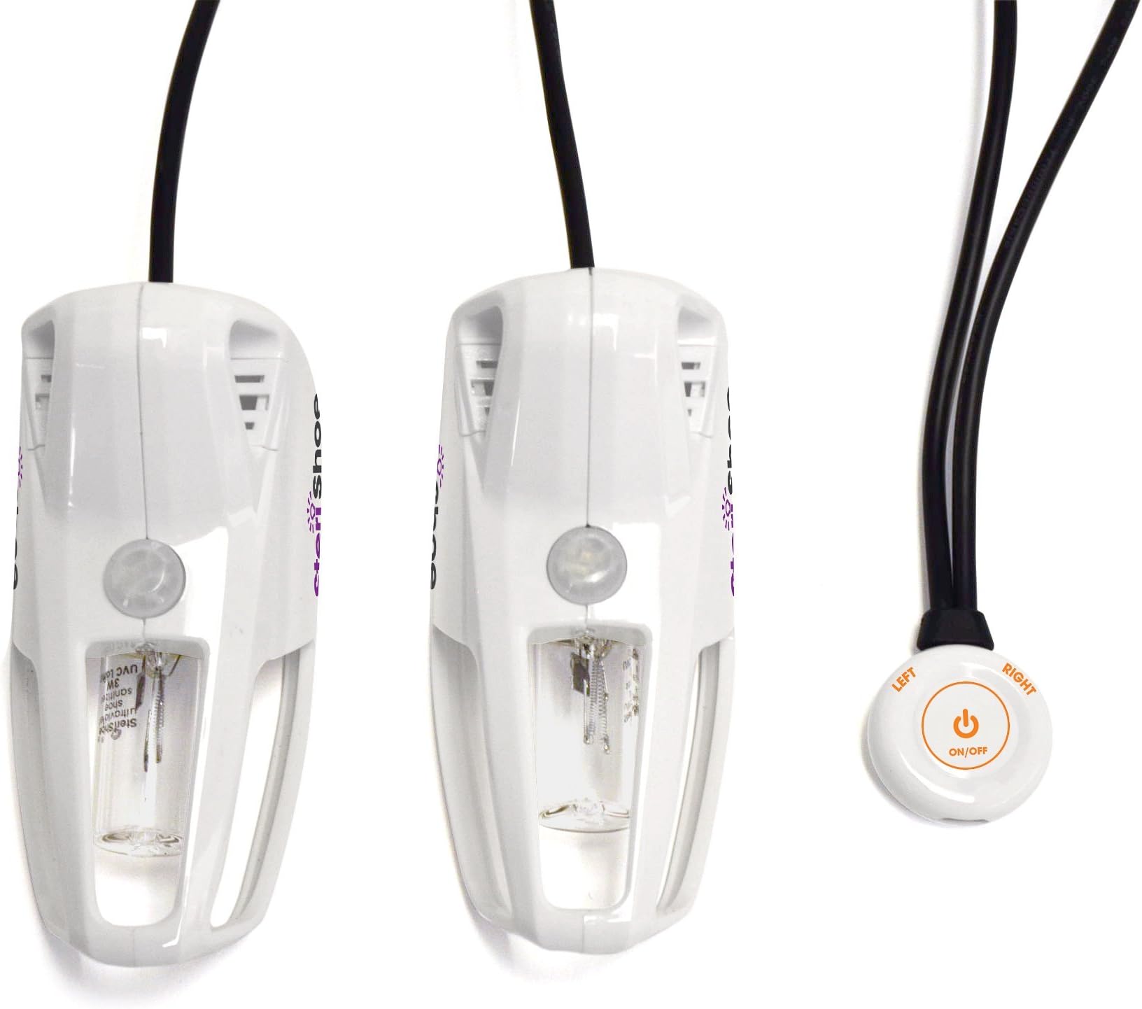 SteriShoe Essential - Ultraviolet Shoe Sanitizer/UV Sneaker Deodorizer/Boot Sterilizer/Kills Toenail Fungus (Onychomycosis)