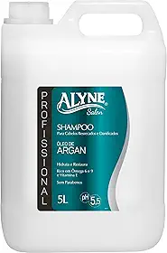 Alyne, Shampoo para cabelos, Óleo de Argan, 5 Litro, Azul