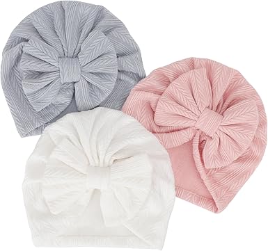 DRESHOW 8 pak Baby Beanie Newborn Toddler Zachte Gebreide Muts Ziekenhuis Hoedjes DRESHOW 8 pak Baby Beanie Newborn Toddler Zachte Gebreide Muts Ziekenhuis Hoedjes