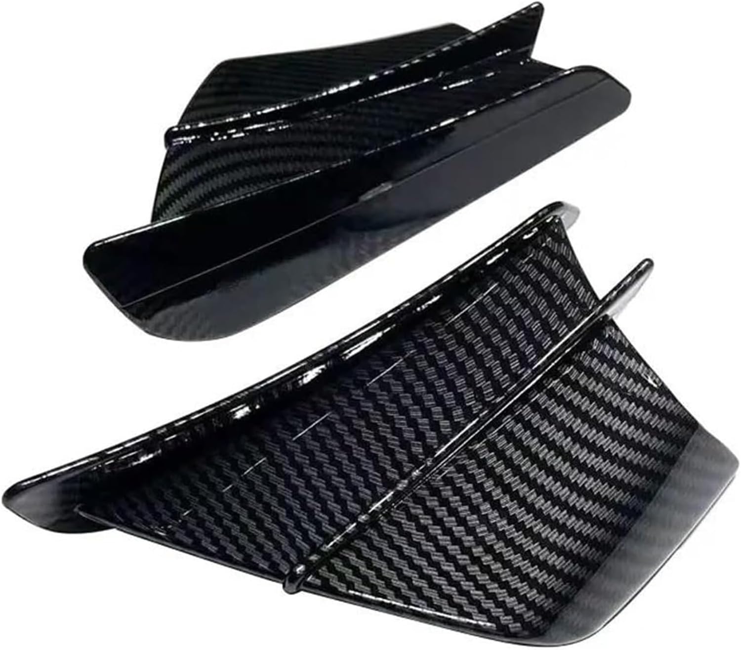 オートバイのフロントウイングレット 用 YZF R1 R6 R25 用 ニンジャ H2 H2R バイク用 ウイングレット エアロダイ