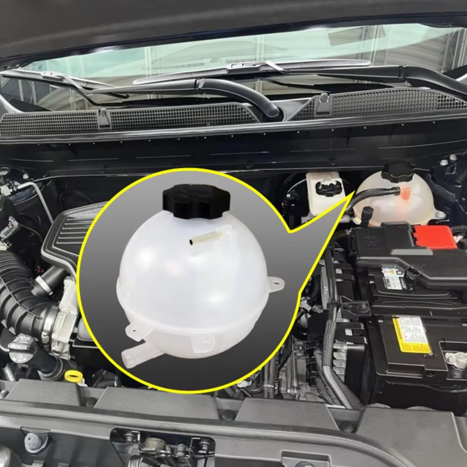 Vaschetta di espansione Compatibile Con Chevy Per Malibu 2016 2017 2018 2019 2020 2021 Vaso Espansione Liquido Raffreddamento Motore Auto Con Coperchio Parti Ricambio