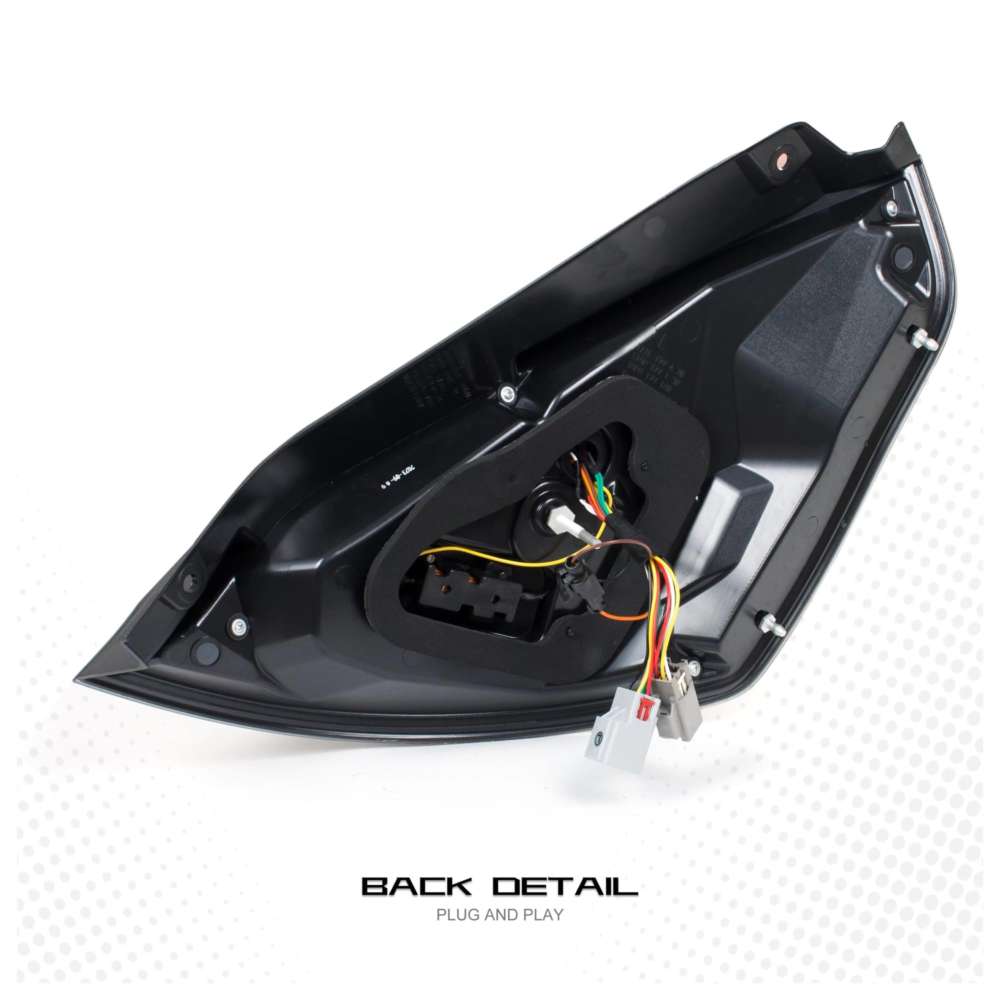 traseras Para Ford para Fiesta para MK7 para MK7.5 VI Hatchback 2008-2020 par intermitente secuencial conjunto de lámparas traseras LED luces traseras rojas Luces de freno