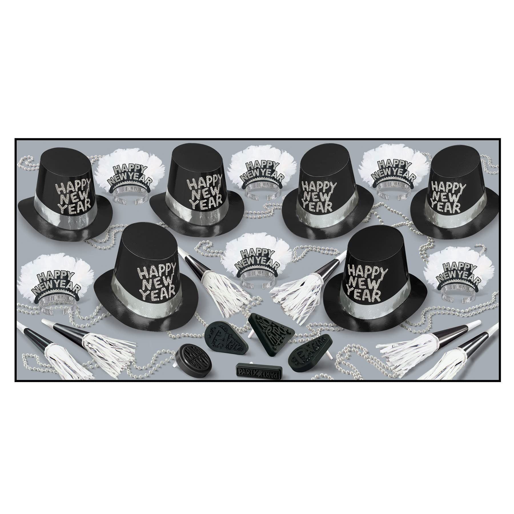 Beistle 88352-50 Smoking-Nite Gastgeschenke, 1 Sortiment pro Packung