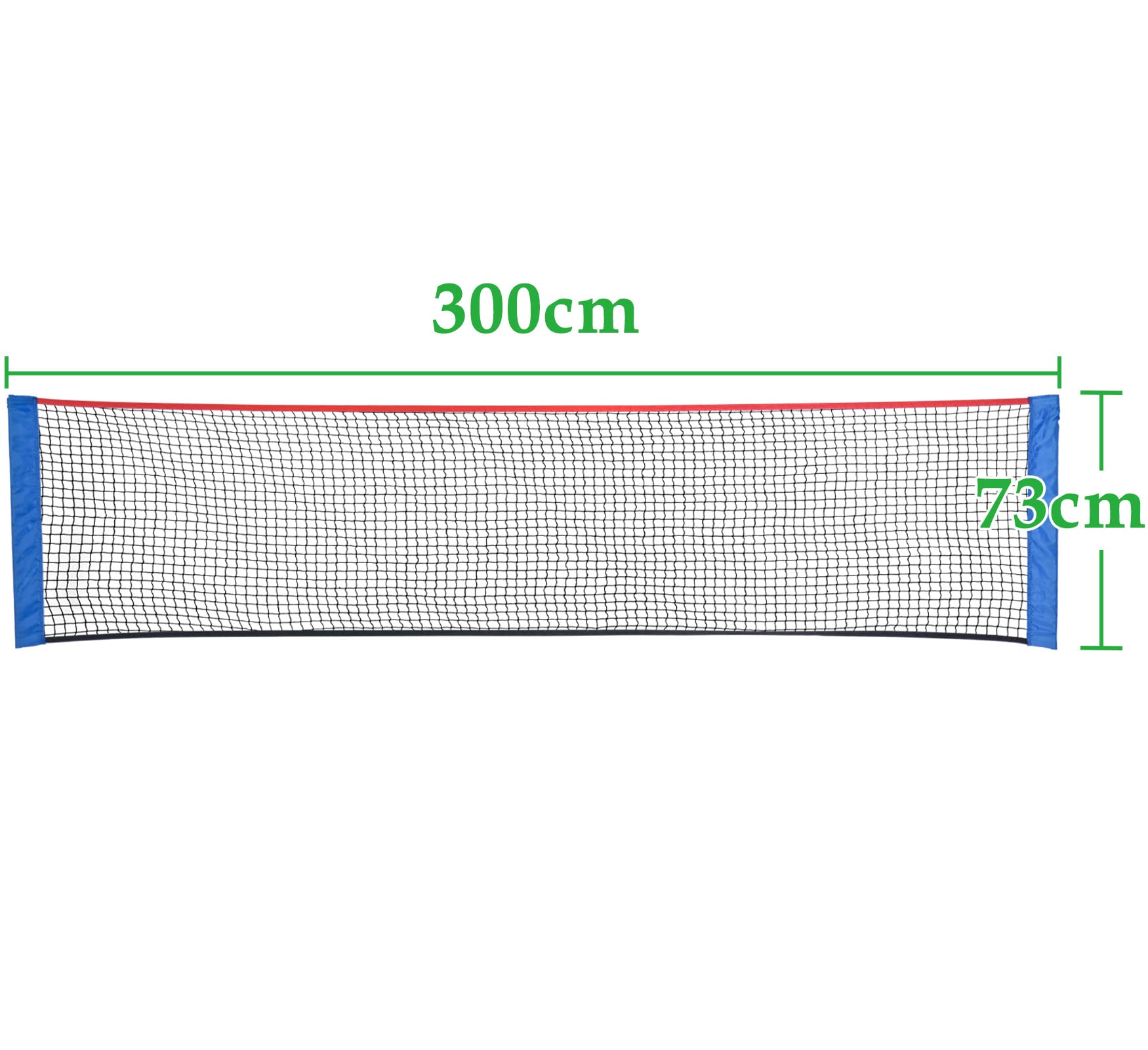 Rete Da Badminton/Pallavolo SONGMICS 3m - Altezza Regolabile, Portatile Per Tennis E Beach Volley - Foto 10