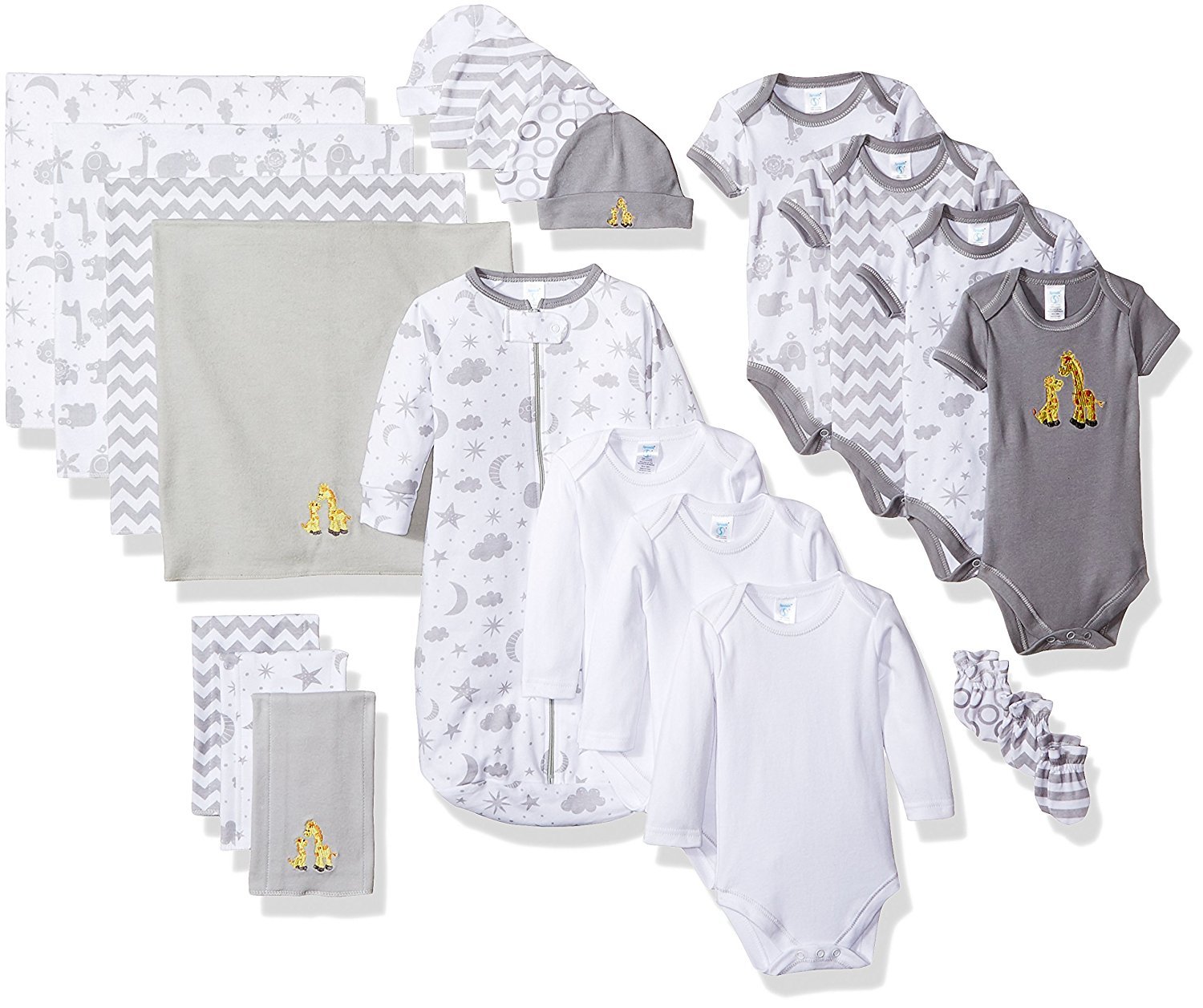 Essentially Adorable: Spasilk's 23-Piece Layette Set Review for Newborns