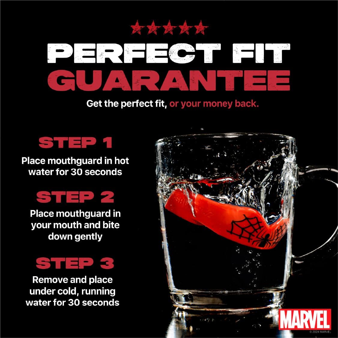 Marvel Spider-Man Sports Mouthguard Dual Layer Premium Protection Adults Gum Shield with Case for Boxing, MMA, Rugby, Martial Arts, Judo and All Contact Sports - Image 5