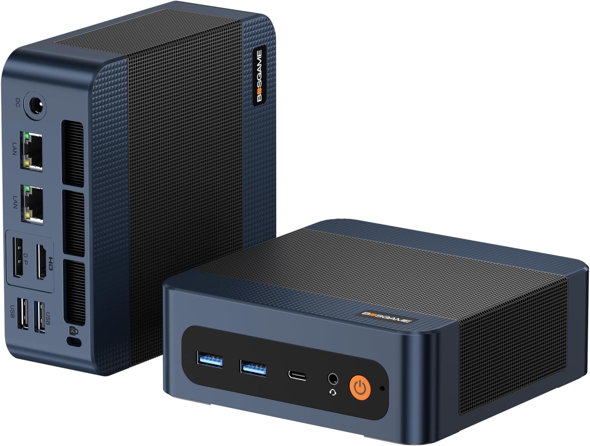 BOSGAME E7 Mini PC, Intel Core 3 100U 16GB DDR4 512GB PCIe SSD