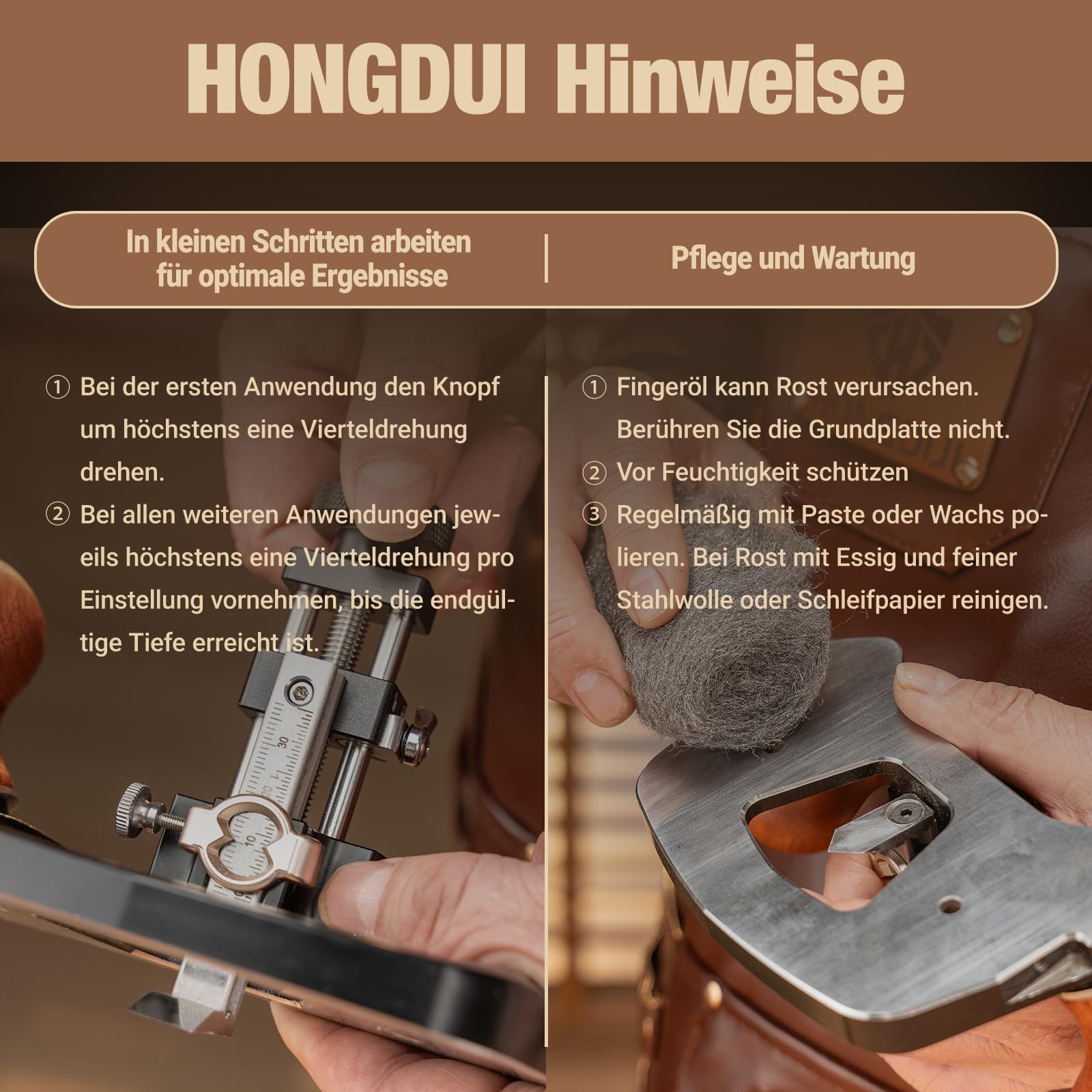 HONGDUI KM-17 PRO Router Hobel Holzbearbeitung Oberfräse Hobel zum Stimmen von Tischlereien, Schneiden von Nuten, Einsteckrillen