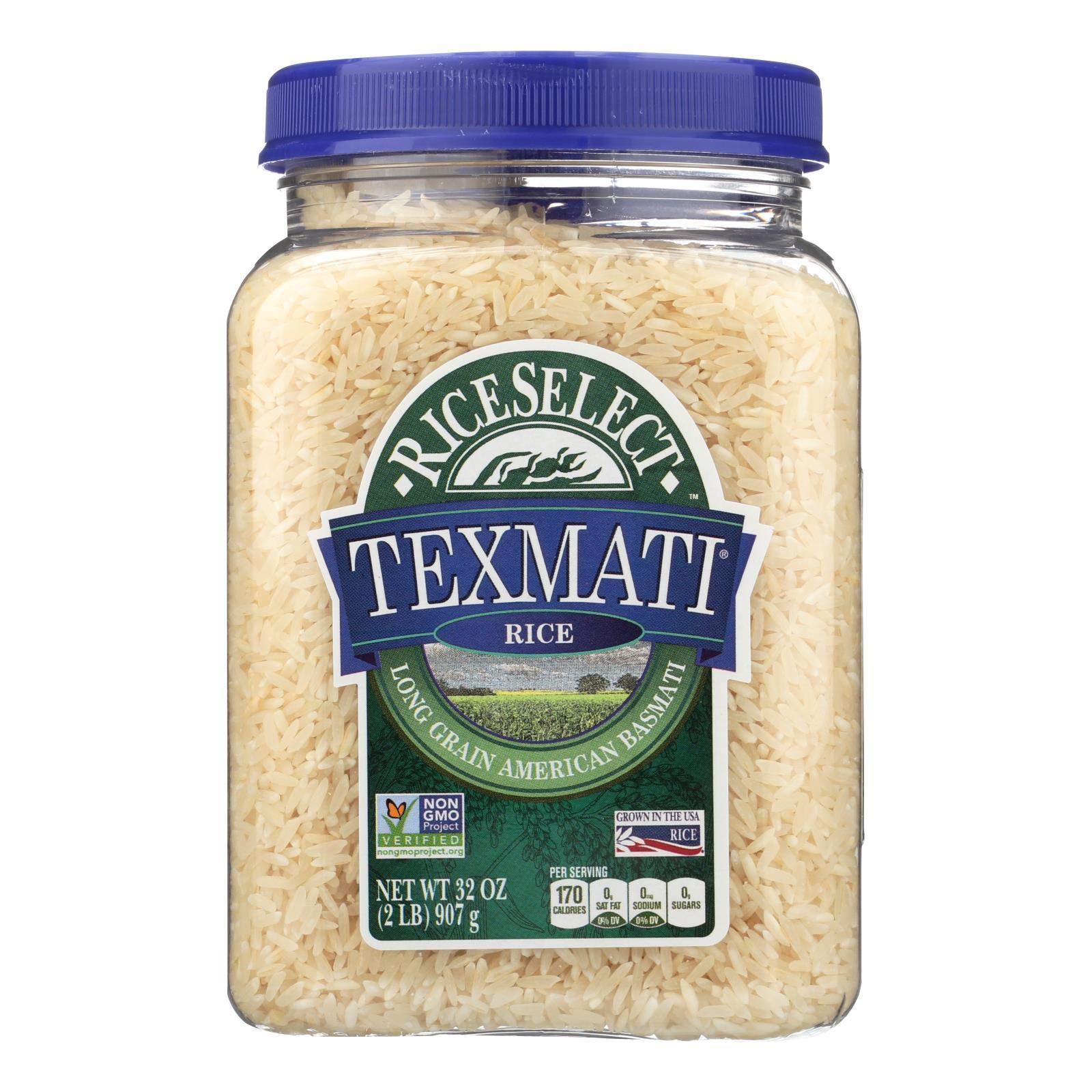 Texmati White Rice 32 Ounces (Case of 4)