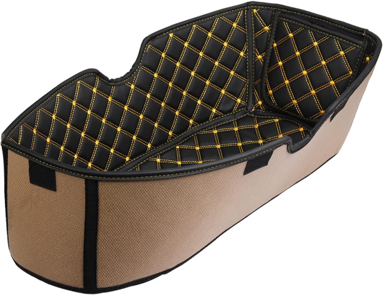 QRSLHYA Motorcycle Rear Trunk Protector Liner Compartment pad Storage Box Mat For HONDA JIAYU 100 WH110T