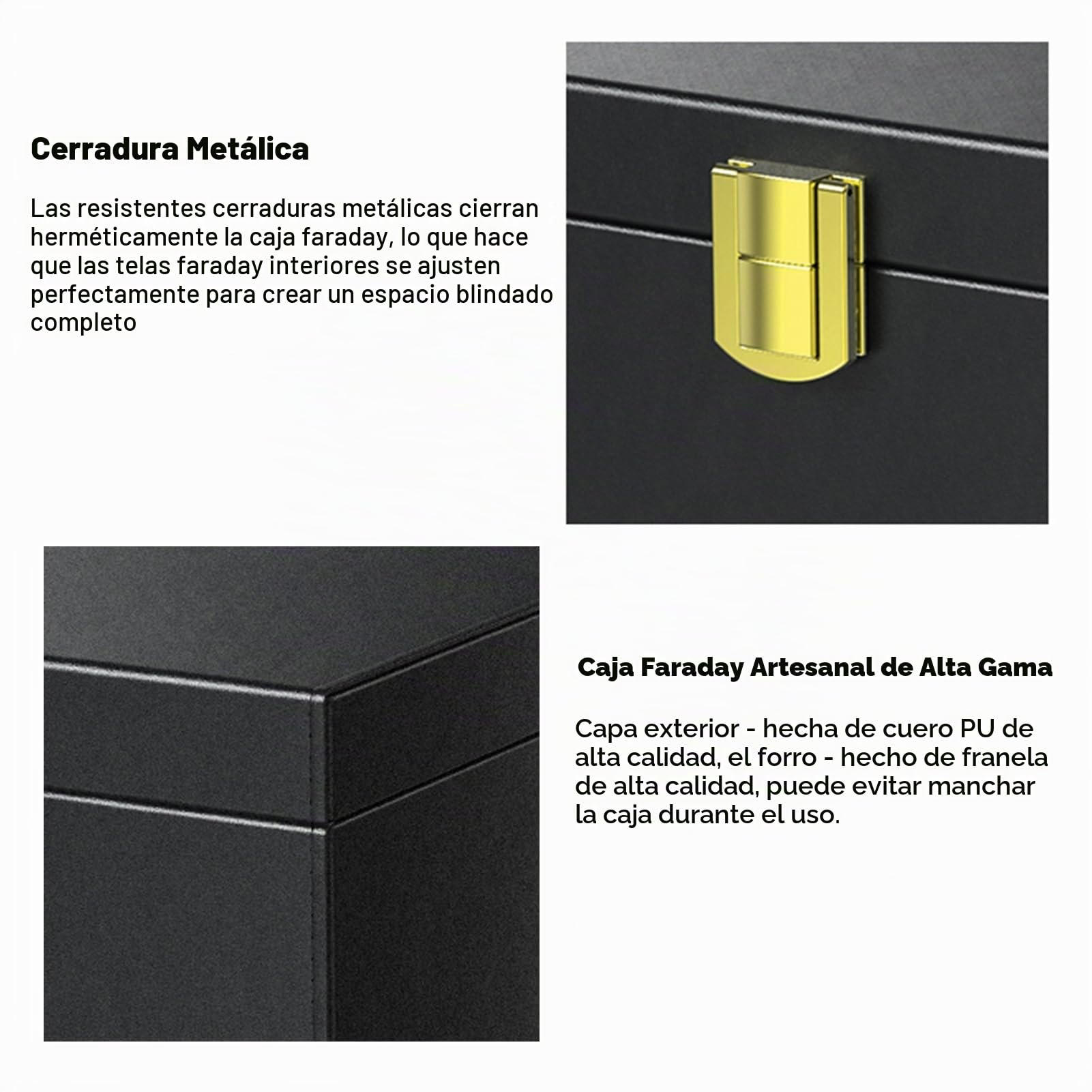 Jaula De Faraday Caja Faraday, Para Llaves De Coche, Teléfonos Y Tabletas, Caja EMP De Bloqueo De Señal RFID, Bloqueador De Señal WiFi Y GPS (Size : 19cmx12cmx9cm)